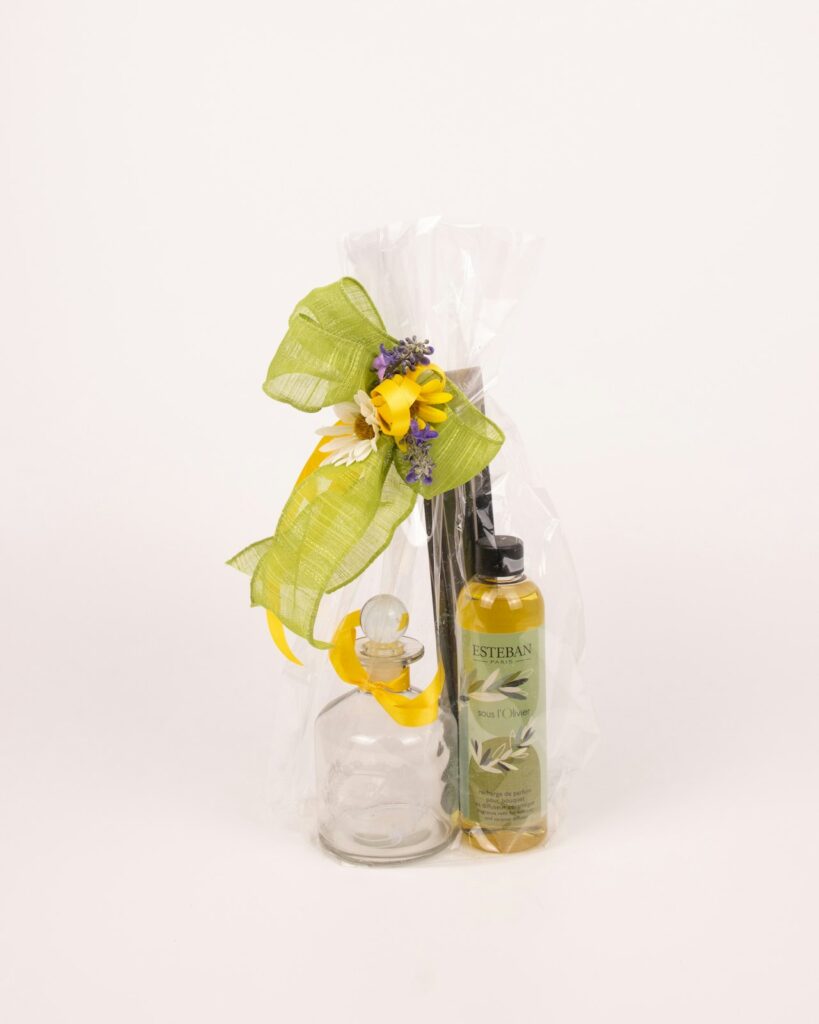 Set Regalo Candela Profumata e Diffusore